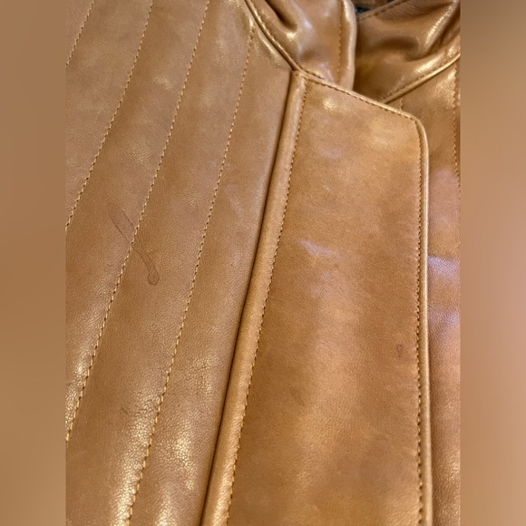 Ralph Laurent brown leather vest - Picture 10 of 10